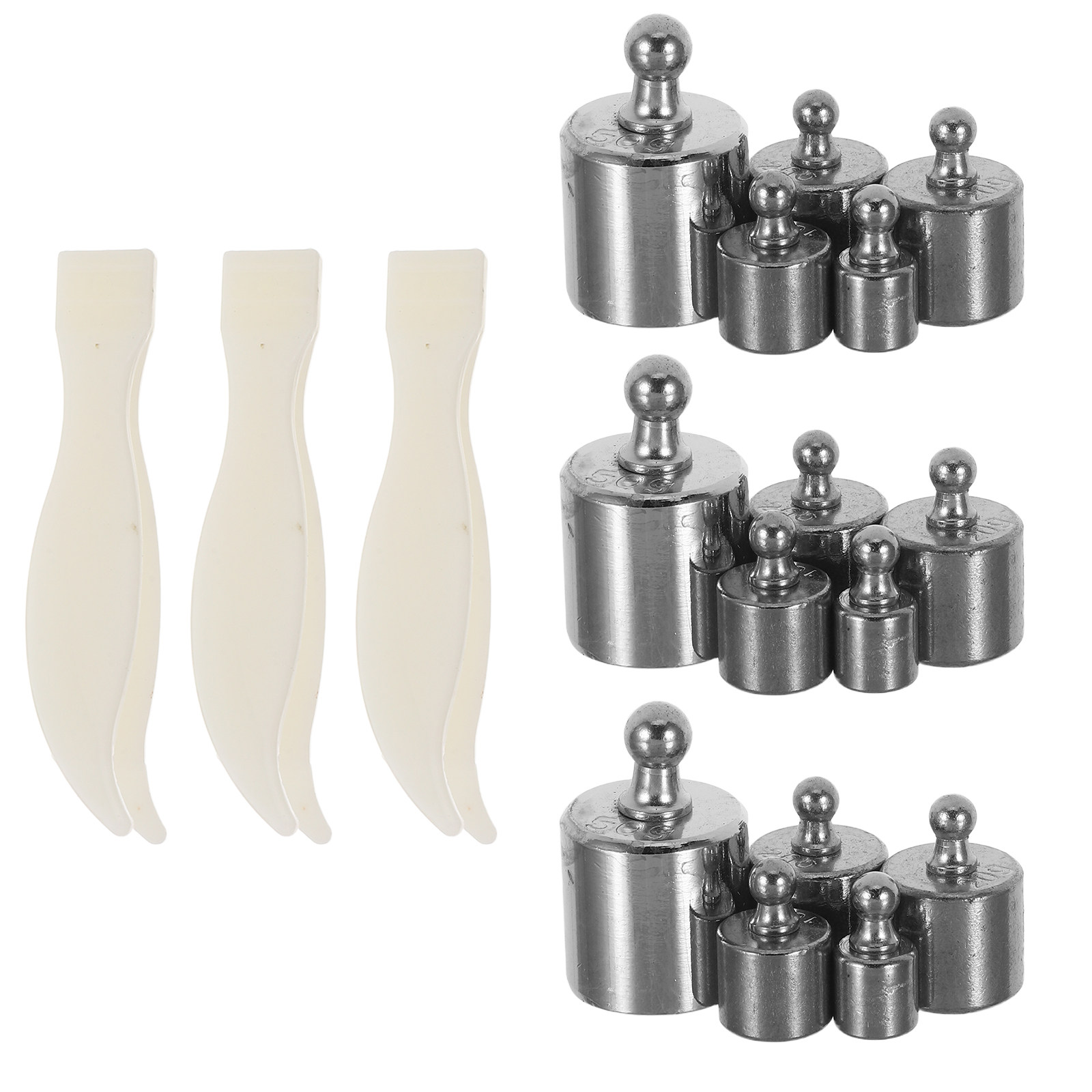 Lab Equipment - Set di Pesi in Acciaio Inox