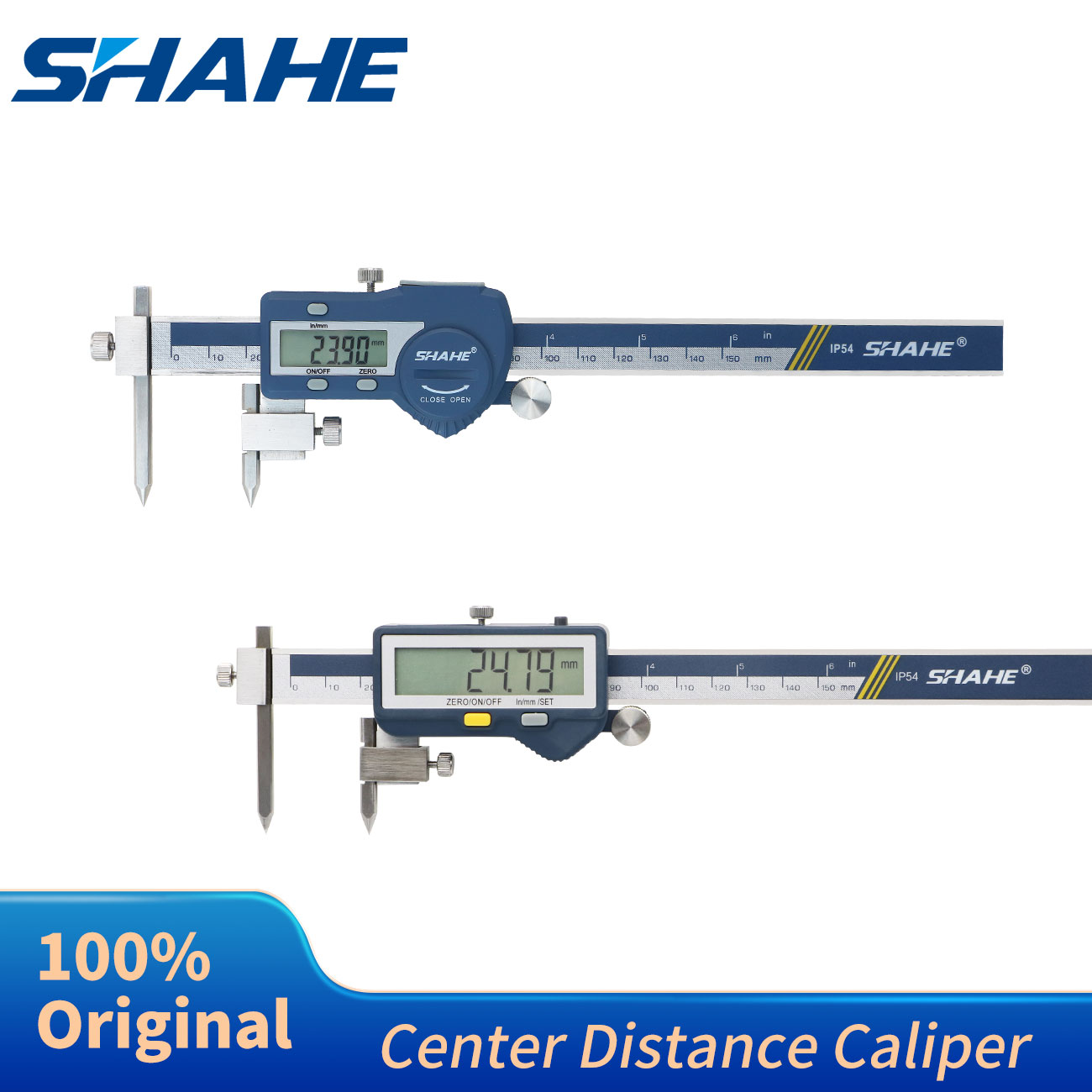 Digital Caliper 150Mm Stainless Steel - SHAHE 5-150/5-200/5-300mm Calibro digitale a distanza