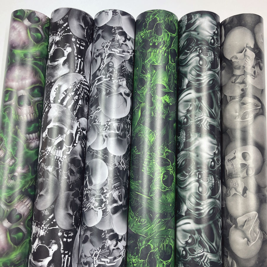 Air Bubble Wrap Roll Packaging - Diversi nuovi graffiti teschio adesivoBomba pellicola