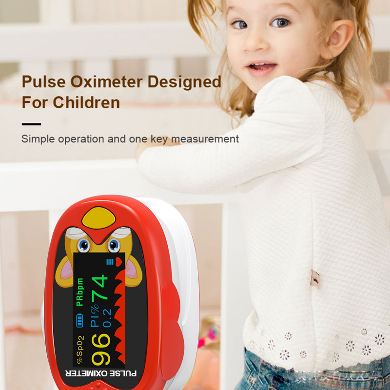 Pulse Oximeter Fingertip Rechargeable - Pulsossimetro Ricaricabile da Dito con Display