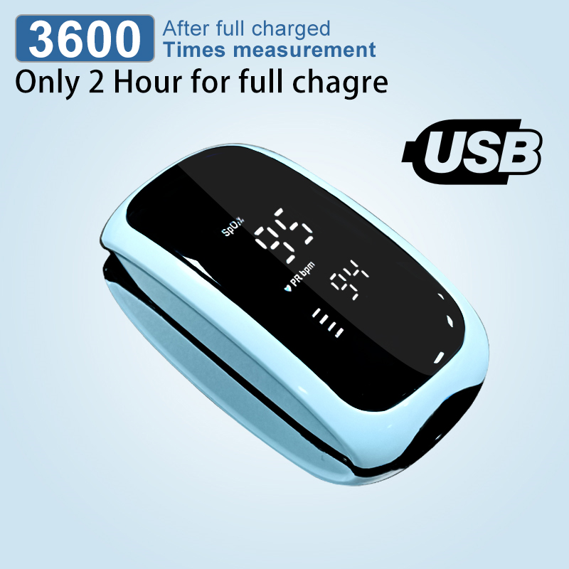 Pulse Oximeter Fingertip Rechargeable - Cinghia per ossimetro medico ricaricabile Cordino