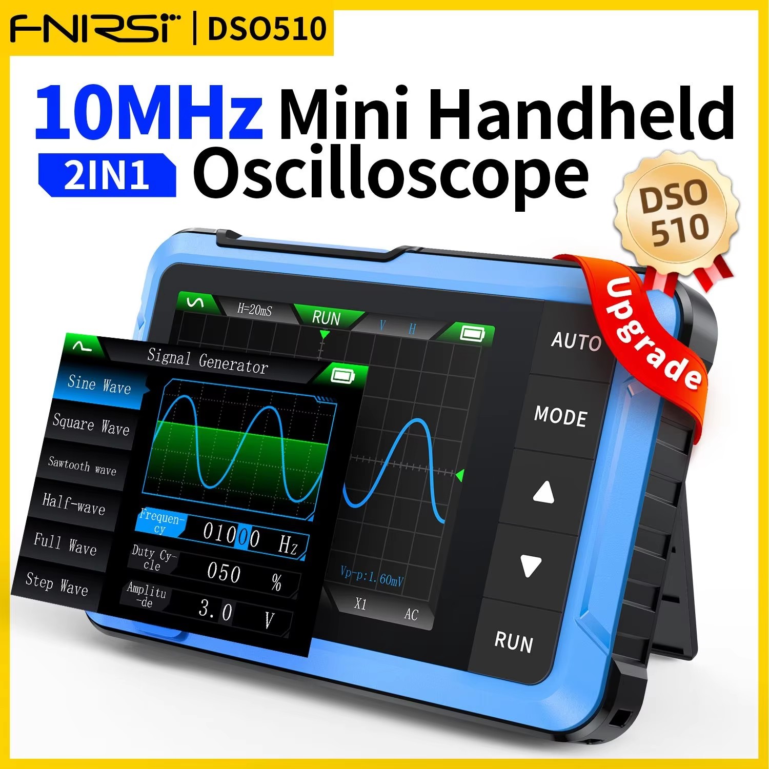 Fnirsi Digital Oscilloscope Handheld - FNIRSI Nuovo DSO510 DSO152 DSO153 Mini