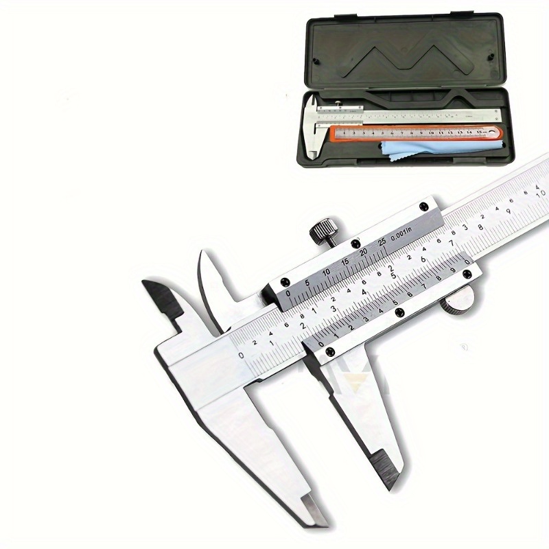 Digital Caliper 150Mm Stainless Steel - 1/2 Pezzi Calibro a Corsoio Manuale