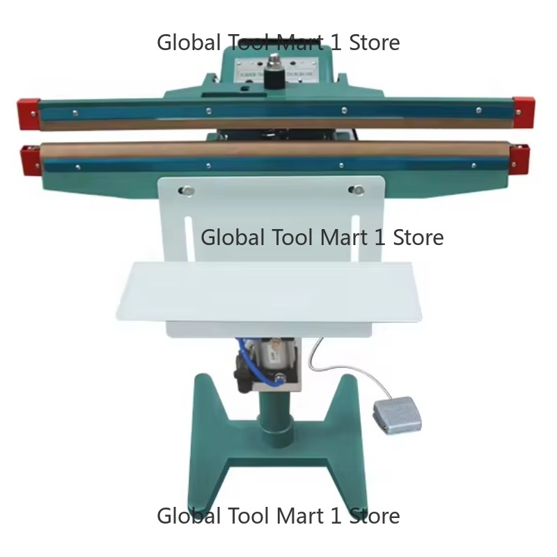 Plastic Bag Impulse Heat Sealer - Sigillatrice Pneumatica Verticale QPSF-450/650/800/1000 con Pedale
