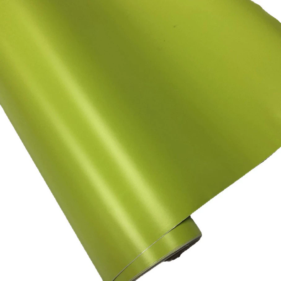 Air Bubble Wrap Roll Packaging - Pellicola Vinilica Opaca Verde Limone Premium,