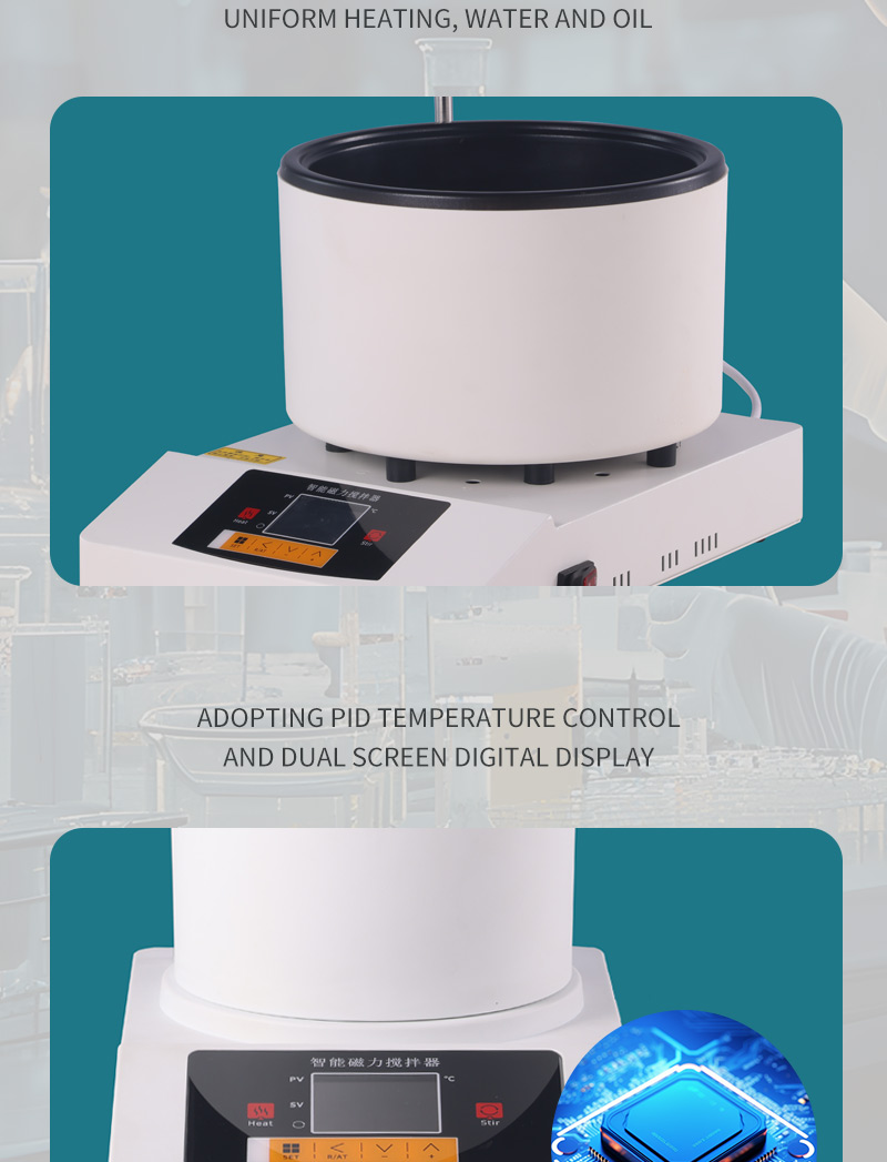 Lab Magnetic Stirrer Hot Plate - Nuova Piastra Elettrica con Agitatore Magnetico