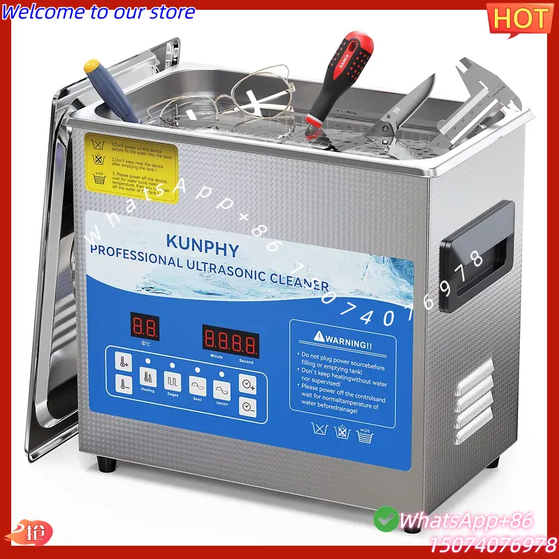 Ultrasonic Cleaner 30L Industrial - Pulitore a Ultrasuoni Digitale Professionale Industriale