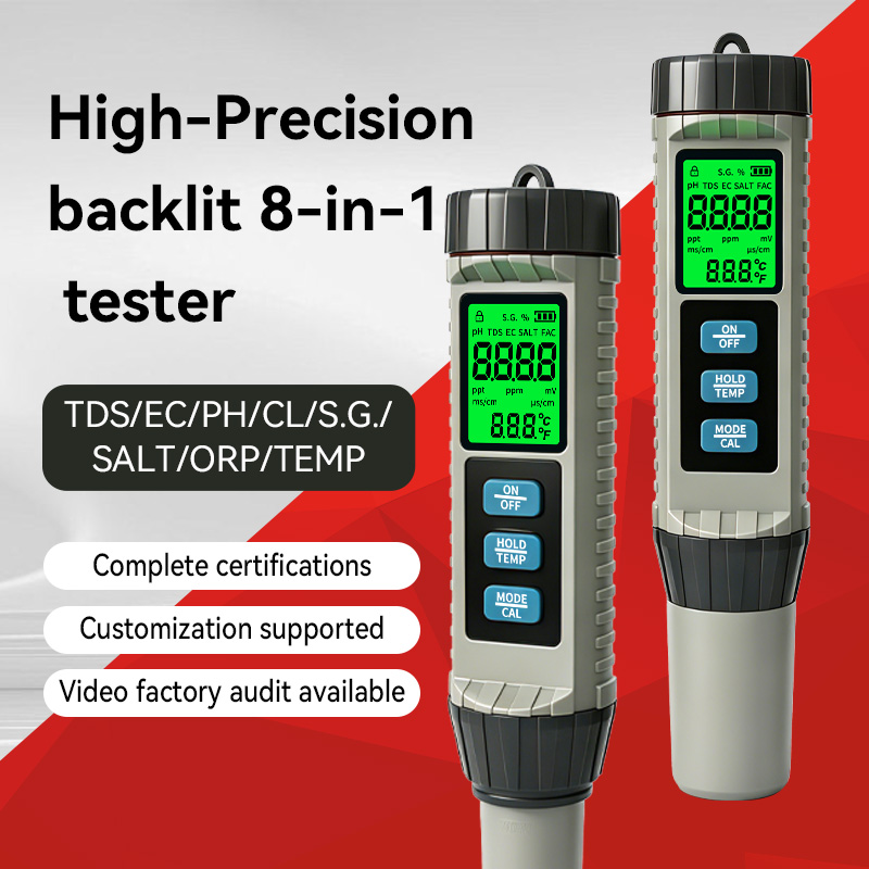 Ph Meter Digital Water Tester - MF-X81 Tester Portatile per la Qualità