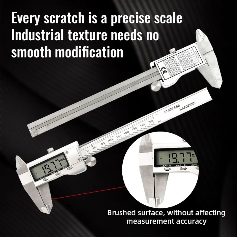 Calibro Digitale di Alta Preci - Digital Caliper 150Mm Stainless Steel recensione e prezzo