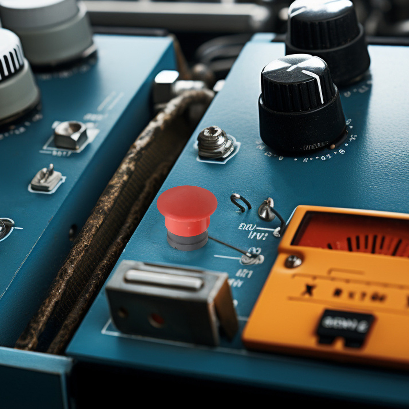 Pulsante di arresto rosso a fo - Industrial Tools recensione e prezzo