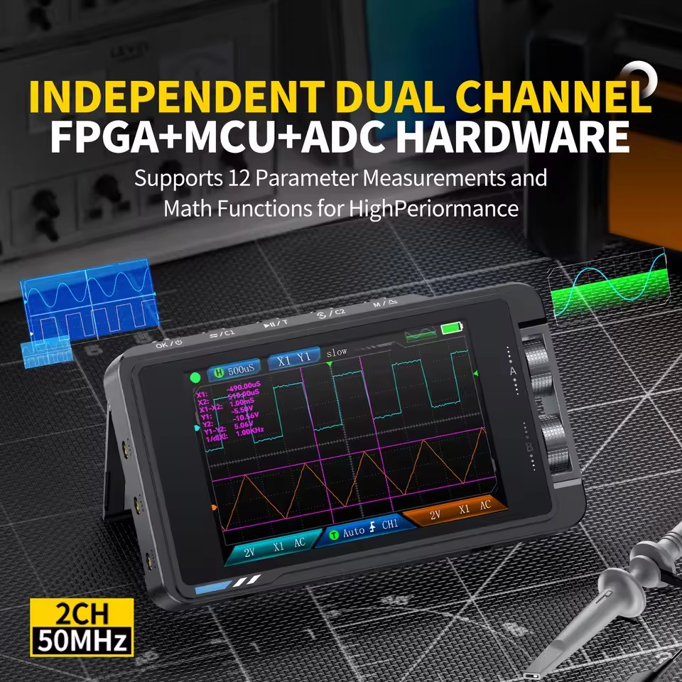 Oscilloscopio Digitale Portati - Fnirsi Digital Oscilloscope Handheld recensione e prezzo