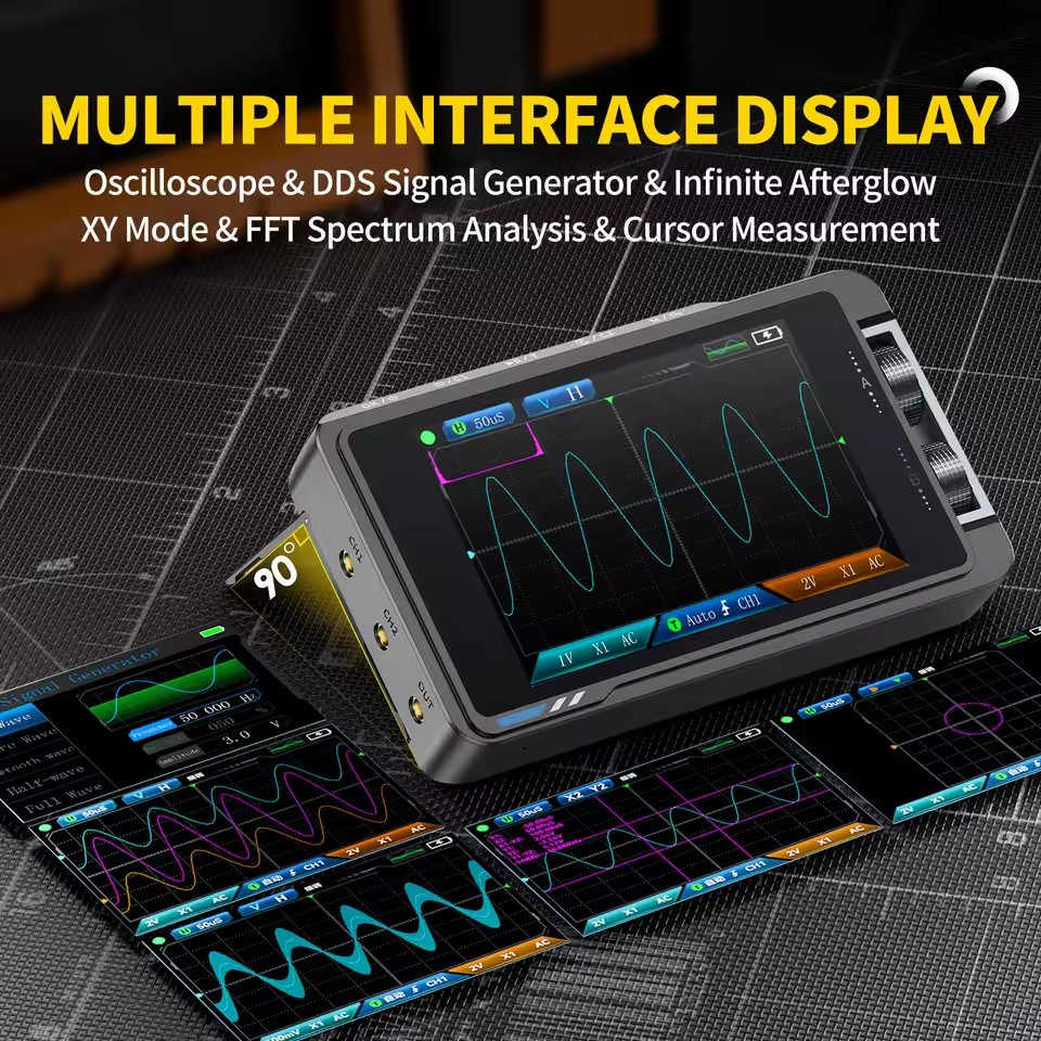 Oscilloscopio Digitale Portati - Fnirsi Digital Oscilloscope Handheld recensione e prezzo