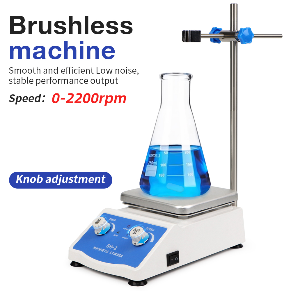 SH-2 Agitatore magnetico risca - Lab Magnetic Stirrer Hot Plate recensione e prezzo