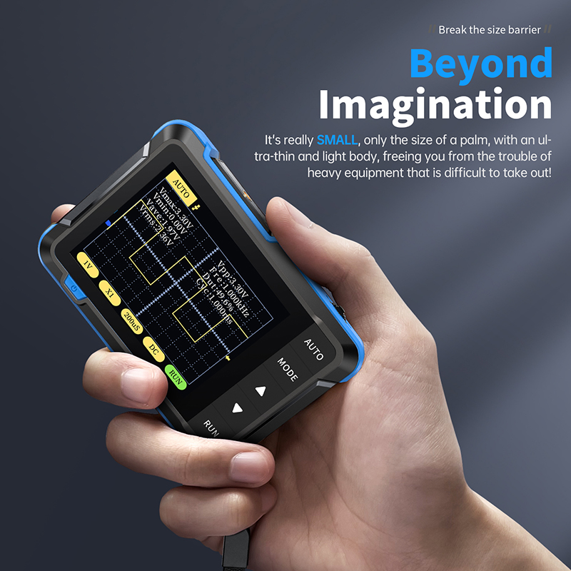 FNIRSI DSO152 Mini oscilloscop - Fnirsi Digital Oscilloscope Handheld recensione e prezzo