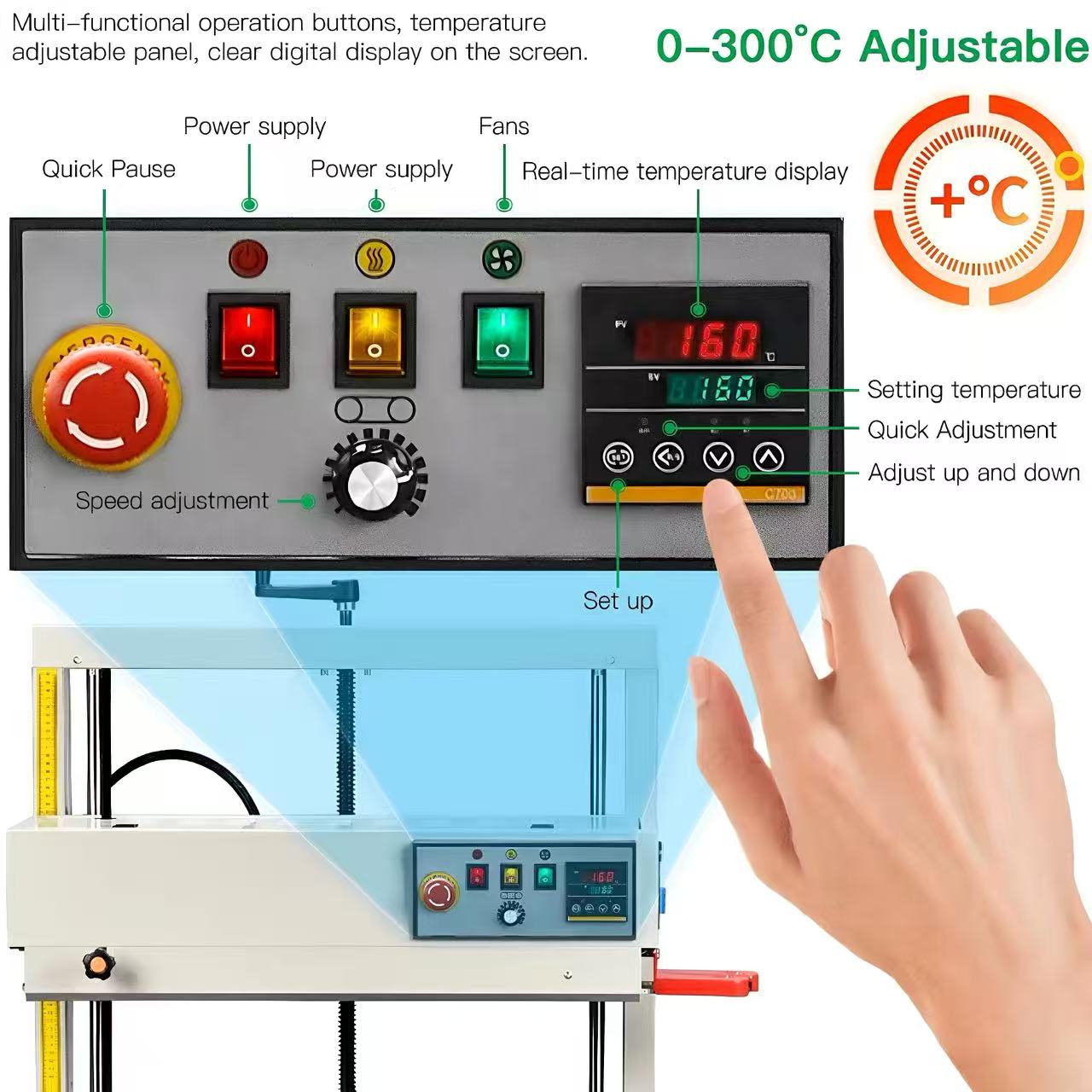 Sigillatrice a Nastro Continuo - Plastic Bag Impulse Heat Sealer recensione e prezzo
