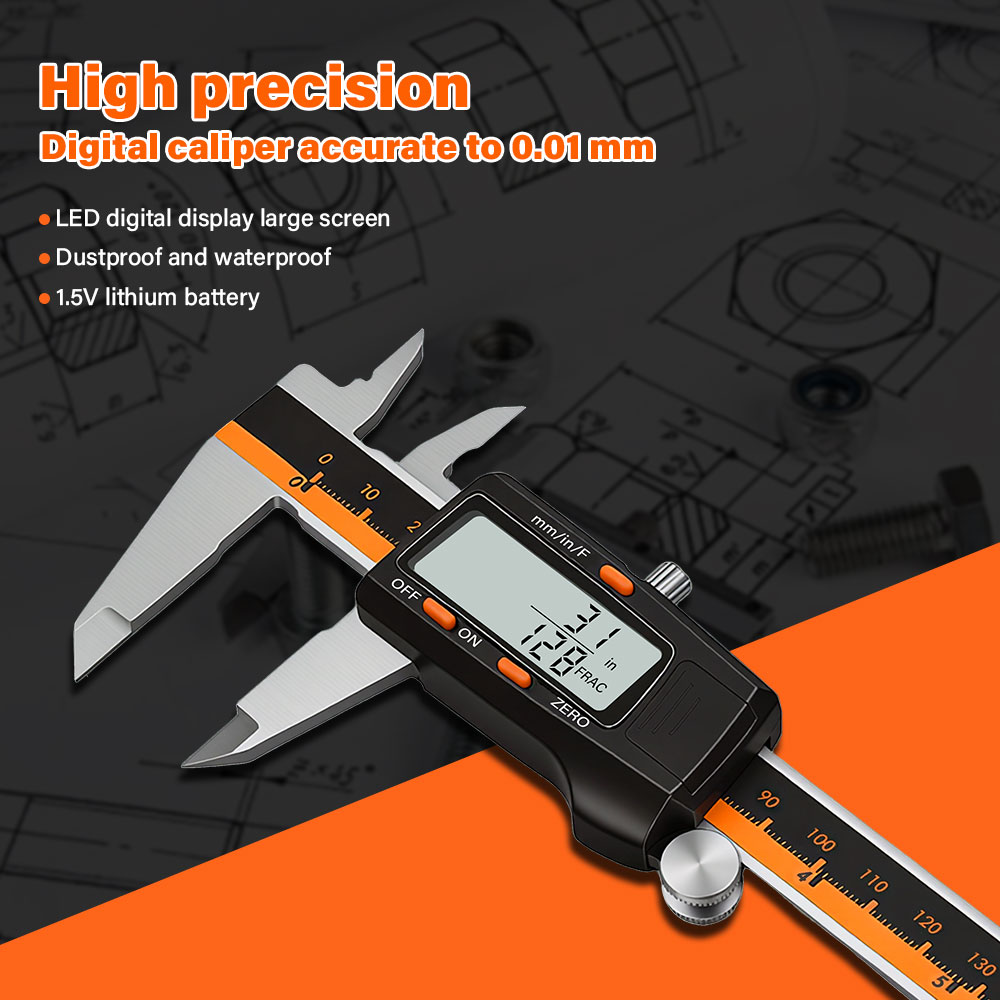 Calibro Digitale in Acciaio In - Digital Caliper 150Mm Stainless Steel recensione e prezzo