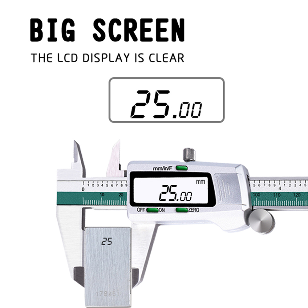 Righello a corsoio con calibro - Digital Caliper 150Mm Stainless Steel recensione e prezzo