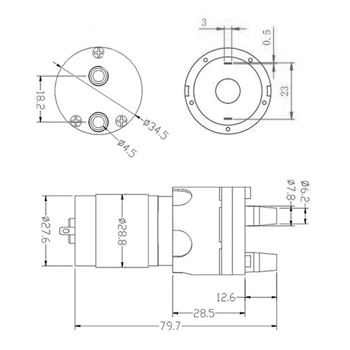 R365 Micro Pompa Acqua Motore  - Mini Peristaltic Pump 12V recensione e prezzo