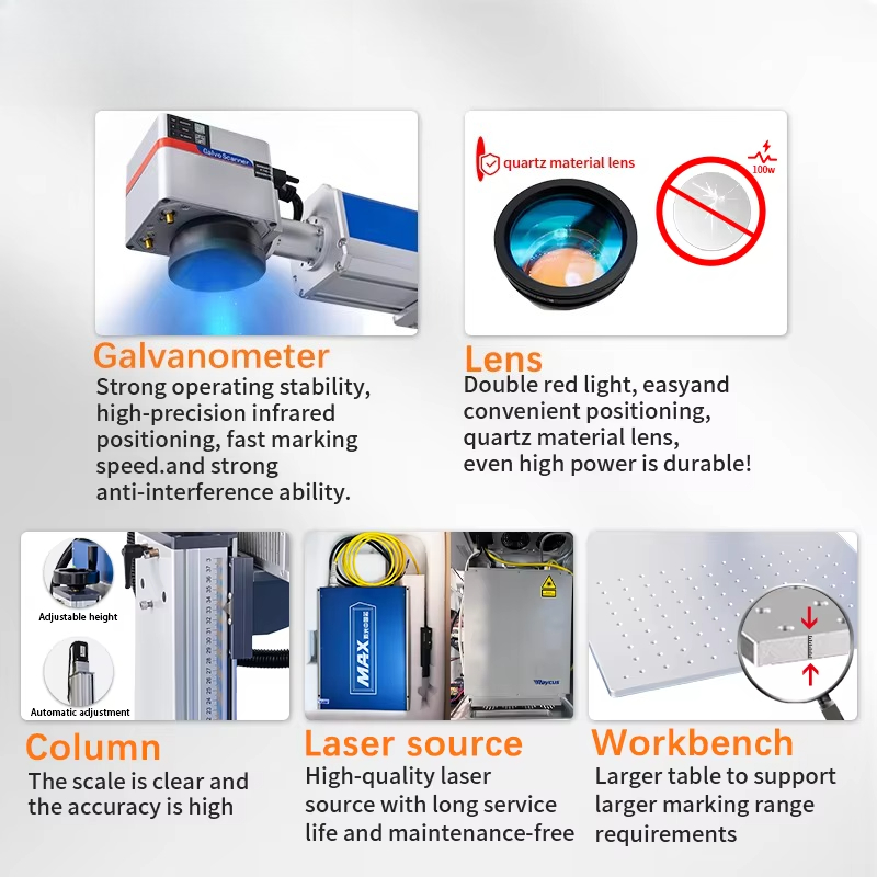 Marcatrice laser a fibra JUNFE - Fiber Laser Marking Machine 30W recensione e prezzo