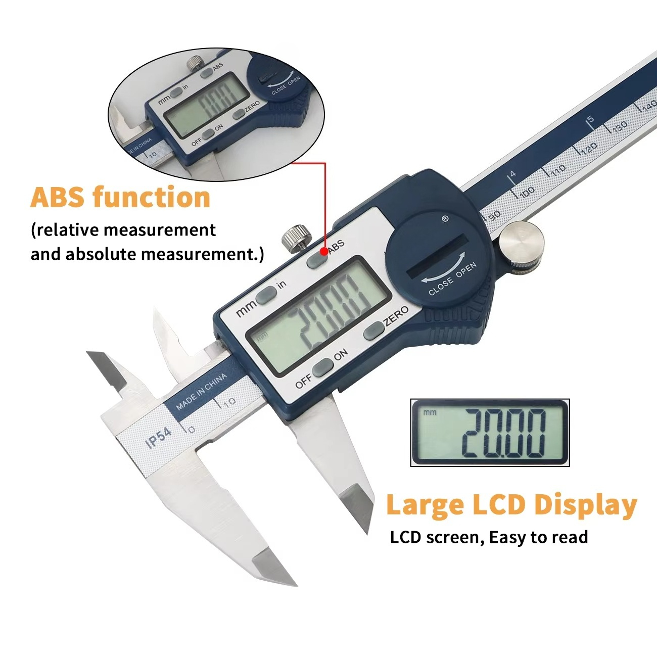 Calibro a corsoio digitale IP5 - Digital Caliper 150Mm Stainless Steel recensione e prezzo