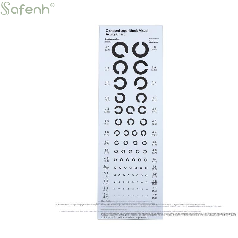 Schede per Test di Visione da  - Medical Supplies recensione e prezzo