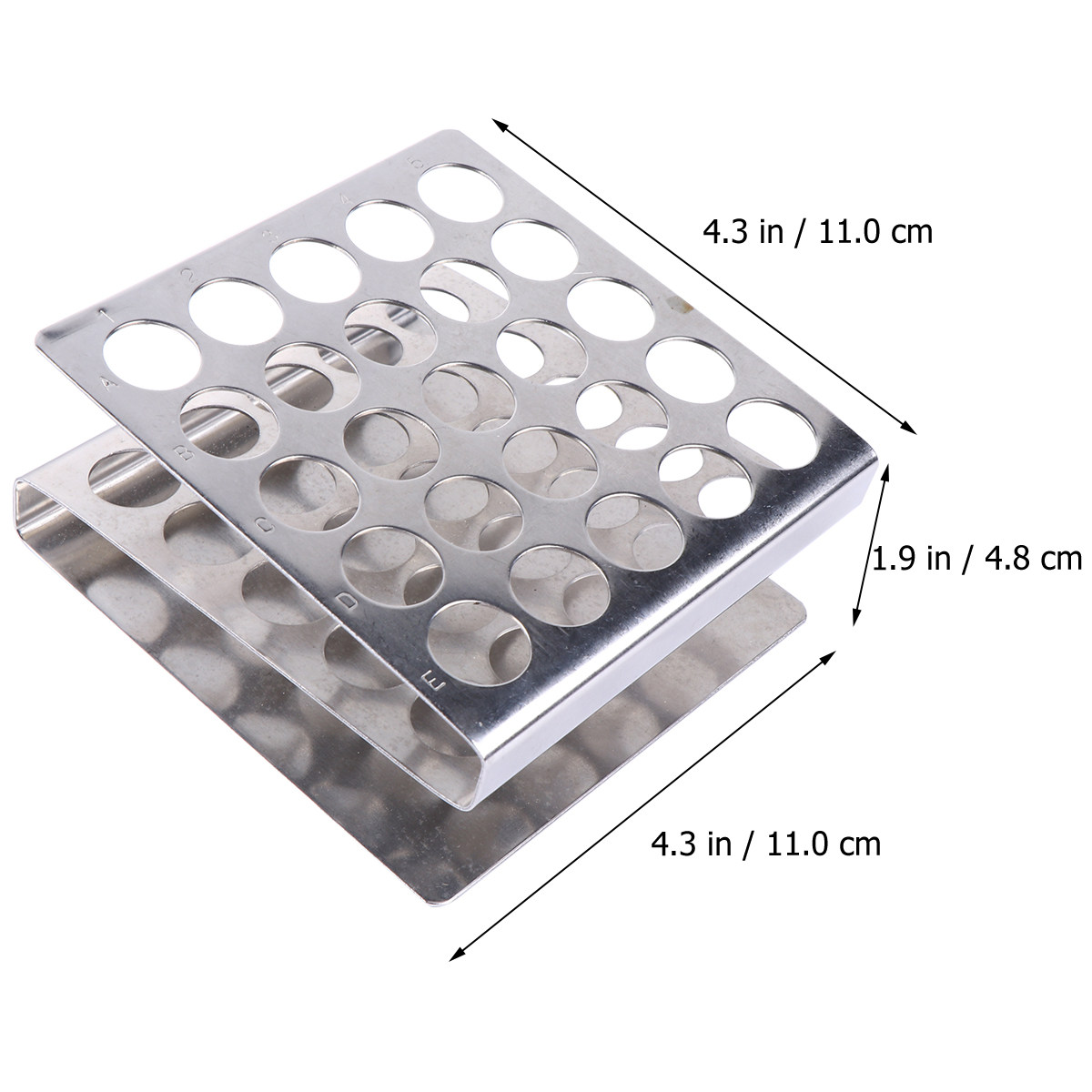 Supporto per provette in accia - Lab Equipment recensione e prezzo
