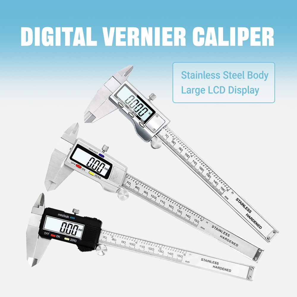 Calibro Elettronico a Corsoio  - Digital Caliper 150Mm Stainless Steel recensione e prezzo