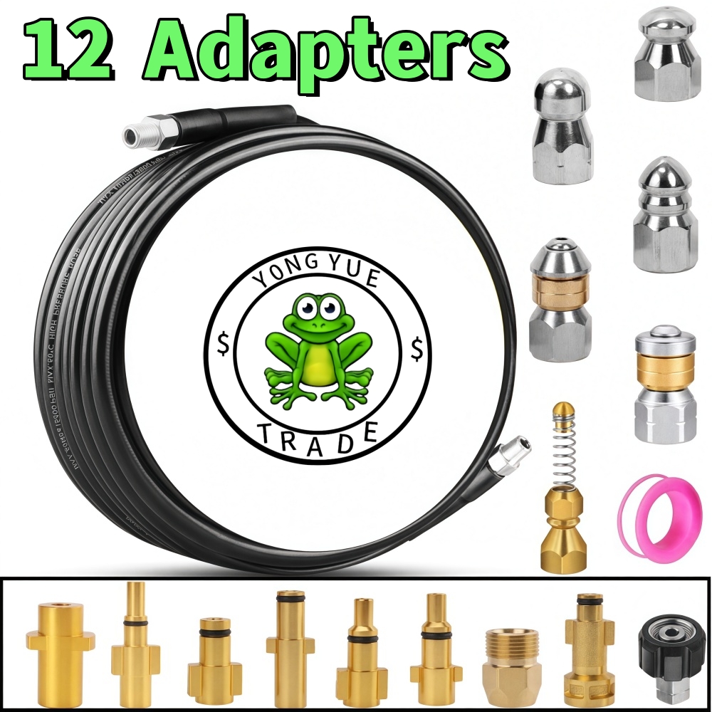 5 ~ 50m Pressure Washer Sewer  - Vacuum Chamber Kit With Pump recensione e prezzo