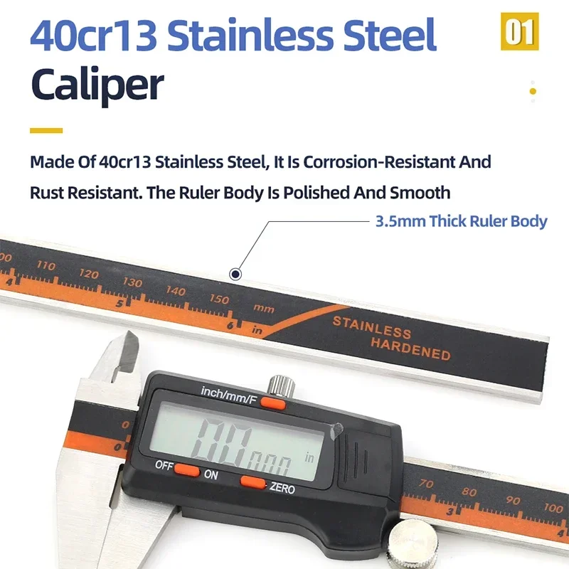 Calibro in metallo per frazion - Digital Caliper 150Mm Stainless Steel recensione e prezzo
