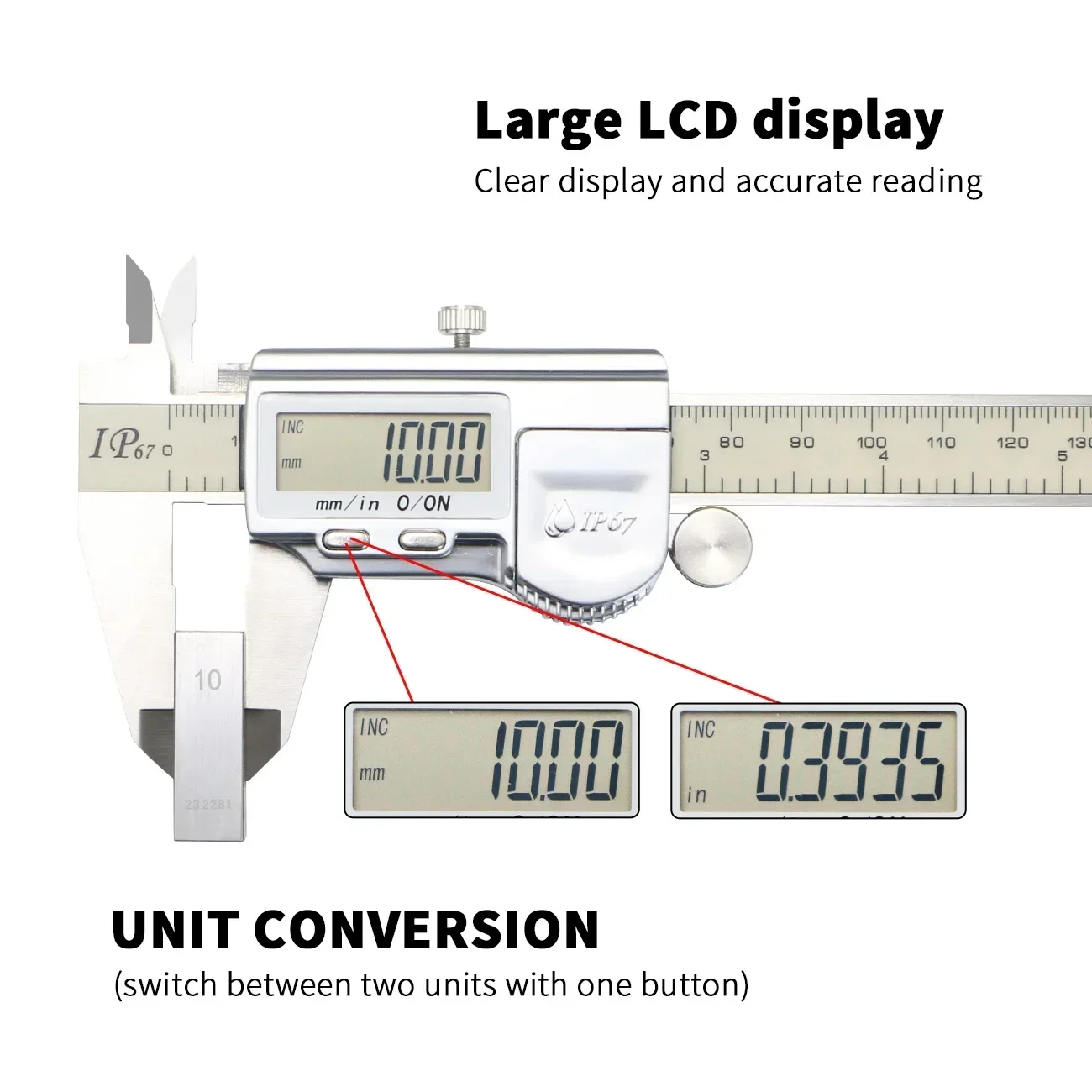 150 mm IP67 Calibro a corsoio  - Digital Caliper 150Mm Stainless Steel recensione e prezzo