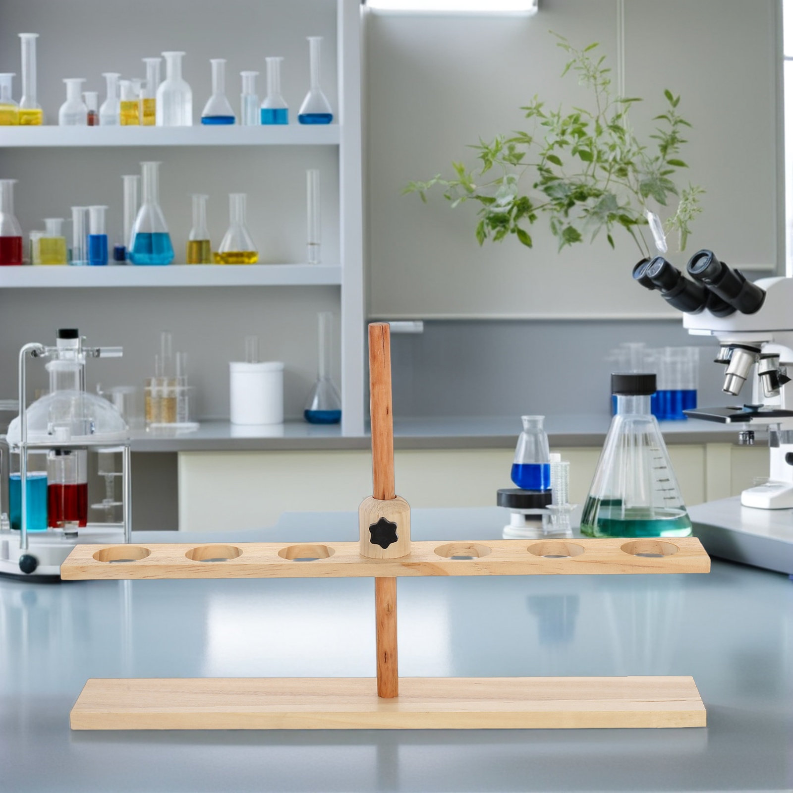 Supporto per Imbuti in Legno a - Lab Equipment recensione e prezzo