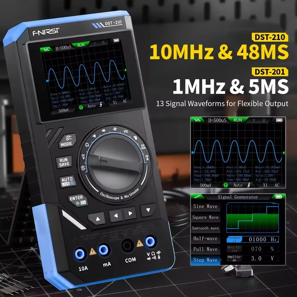 Multimetro Digitale 3-in-1 DST - Fnirsi Digital Oscilloscope Handheld recensione e prezzo